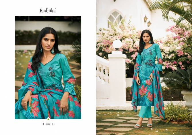 Azara Mussaret Vol 22 By Radhika Cotton Dress Material Catalog
